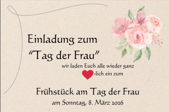 Frühstück zum Tag der Frau