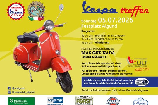 Vespatreffen 2026 Algund