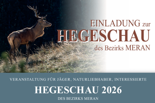Hegeschau 2026 des Bezirks Meran