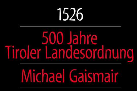Performance: 500 Jahre Tiroler Landesordnung von Michael Gaismair