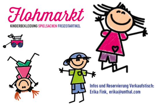 Flohmarkt Kinderbekleidung, Spielsachen, Freizeit