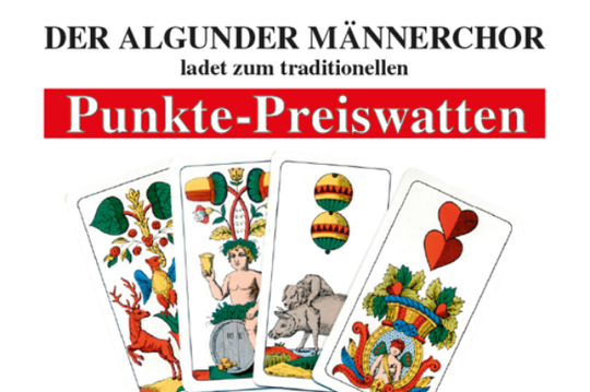 Punkte-Preiswatten des Algunder Männerchor